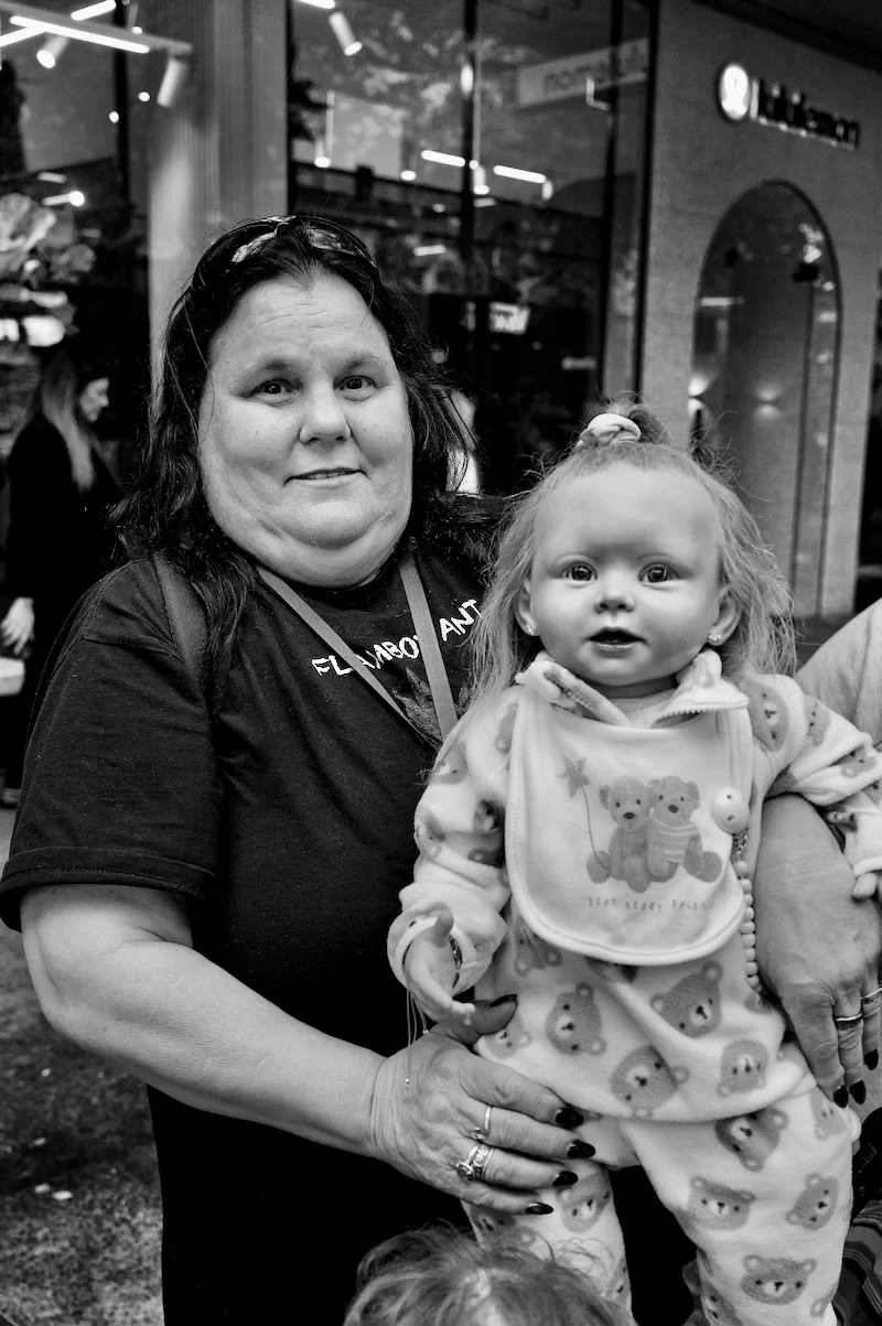 Peter Pickering meets a fascinating character who has a 'family' of lifelike dolls