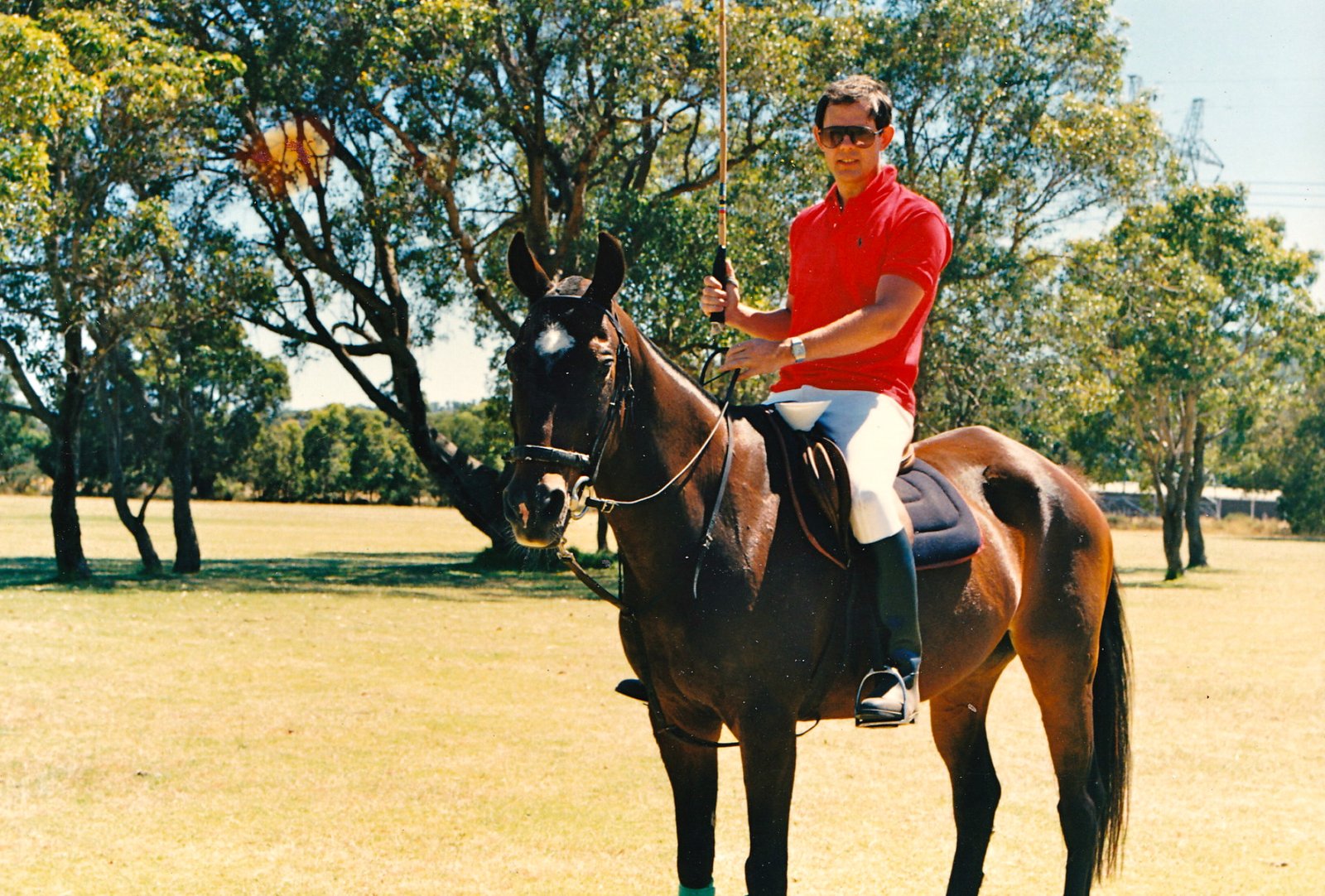 An Unlikely Polo Player